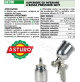 Aerografo professionale manuale per compressore doppio serbatoio ugello 1,8 mm