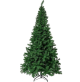 Albero di natale verde artificiale ecologico pino realistico ignifugo 120 cm