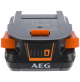 Batteria di Ricambio Originale AEG L1820S 18V 2.0 Ah Li-Ion PROLITHIUM-ION™ L182