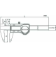 CALIBRO A CORSOIO ELETTRONICO DIGITALE ACCUD 300 MM IN ACCIAIO INOX USCITA DATI