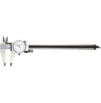 CALIBRO ANALOGICO CON OROLOGIO BORLETTI 200 MM INOX TEMPRATO 0,02 MM COMPARATORE