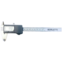 CALIBRO ELETTRONICO DIGITALE ACCIAIO INOX BORLETTI 150 MM IMPERMEABILE IP67