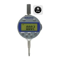 COMPARATORE DIGITALE MILLESIMALE ELETTRONICO ACCIAIO BORLETTI  IP54 NASELLO LCD