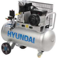 COMPRESSORE ARIA COMPRESSA ELETTRICO 100 LITRI HYUNDAI A CINGHIA 8 BAR 3 HP 230V