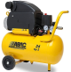 COMPRESSORE ARIA ELETTRICO 24 LITRI LT PORTATILE LUBRIFICATO ABAC 230V HP2 8BAR