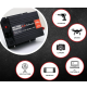 CONVERTITORE CORRENTE TENSIONE INVERTER TRASFORMATORE AUTO DC 12V AC 220V 1000W