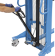 Carrello elevatore sollevatore pallet transpallet manuale a pedale 1000 kg 2,5mt