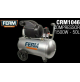 Compressore aria 50 litri lt Ferm portatile 2hp 1500W  8 bar lubrificato olio