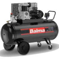 Compressore aria elettrico industriale a cinghia 270 LT litri trifase 400V HP4