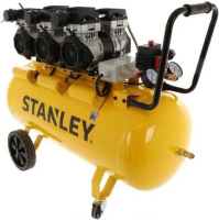 Compressore aria elettrico portatile Stanley silenziato silenzioso 8 bar 100 lt