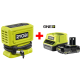 Compressore aria portatile 11 bar a batteria 18V pistola gonfiaggio auto moto