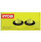 Coppia spazzole originali di ricambio RAKDSB02 per spazzatrice Ryobi R18SW3