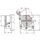 DIVISORE TAVOLA GIREVOLE BASCULANTE  0 - 90° 100 MM A DIVIDERE FRESA FRESATRICE