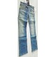 DONNA PANTALONI JEANS BLU COTONE TG. 38 MARIA INTSCHER CARTELLINO 229 EURO