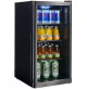 Frigo frigorifero bar vetrina cantinetta per bevande nero 88 litri led tre piani