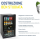 Frigo frigorifero bar vetrina cantinetta per bevande nero 88 litri led tre piani