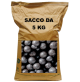 GRANIGLIA MINI SACCO 5 KG SFERE DI ACCIAIO PER SABBIATRICE PALLINATURA  