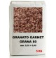 GRANIGLIA SACCO 5 KG GARNET GRANATO 80 PER SABBIATRICE SABBIATURA E WATER JET