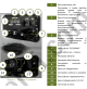 Generatore di corrente silenziato inverter a benzina portatile 2 kw silenzioso