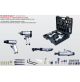 KIT 34 ACCESSORI PER COMPRESSORE CRICCHETTO AVVITATORE MARTELLO SMERIGLIATRICE