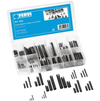 KIT ASSORTIMENTO SERIE SET 120 PZ SPINA SPINE ELASTICHE IN ACCIAIO TEMPRATO