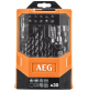 Kit Trapano elettrico avvitatore a batteria percussione BRUSHLESS 18V LITIO AEG