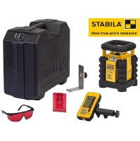 Kit livella laser rotante Stabila LAR 350 IP65 con telecomando e ricevitore