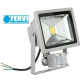 Lampada led  faro con sensore di movimento crepuscolare luce faretto 20W IP65