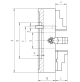 MANDRINO PER TORNIO 200 MM 4 GRIFFE INDIPENDENTI PIATTAFORMA BISON BIAL PLATEU