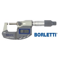 MICROMETRO ELETTRONICO MILLESIMALE DIGITALE PER ESTERNI IP65 BORLETTI 0 - 100 MM