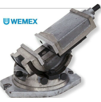 MORSA CON BASE GIREVOLE INCLINABILE WEMEX GANASCIA 160 MM TRAPANO FRESA FRESARE 