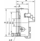 Mandrino autocentrante di precisione per tornio 125 mm 125mm 4 + 4 griffe tenere