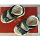 Sandalo Sandali scarpe bimbo bambino FERRARI COLLECTION junior  n. 20 NAVY