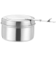 Scaldavivande scalda vivande chafing dish acciaio inox hotel ristorante buffet