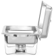 Scaldavivande scalda vivande chafing dish acciaio inox hotel ristorante buffet