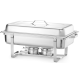 Scaldavivande scalda vivande chafing dish acciaio inox hotel ristorante buffet