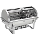 Scaldavivande scalda vivande chafing dish acciaio inox hotel ristorante buffet