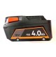 Smerigliatrice mola angolare 115 + 125 mm a batteria 18V brushless 4.0 ah AEG