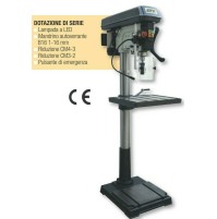 TRAPANO ELETTRICO A COLONNA PROFESSIONALE 16 MM PER METALLO LTF MONOFASE 230V 