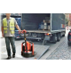 Transpallet elettrico sollevatore semovente a trazione batteria litio 2000 kg 2T