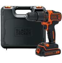 Trapano Avvitatore a percussione senza fili con batteria litio 18V Black Decker