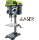 Trapano elettrico a colonna da banco Ryobi  13mm professionale puntatore laser